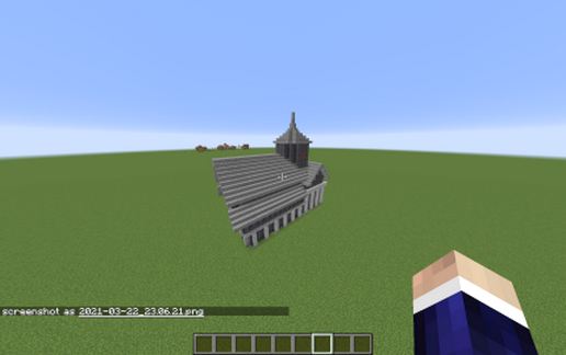 Simple Gothic Monastery