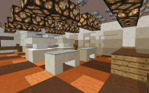 Lower-class Modern Convenience Store with Apartments