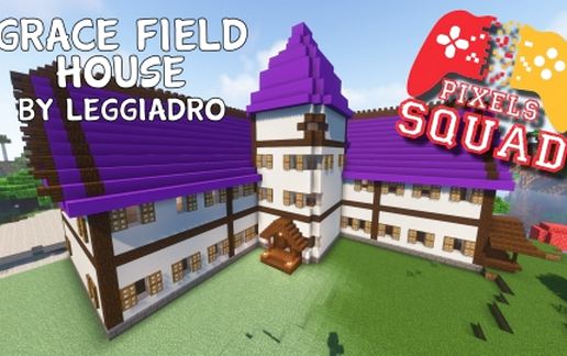 Grace Field House schematic - building