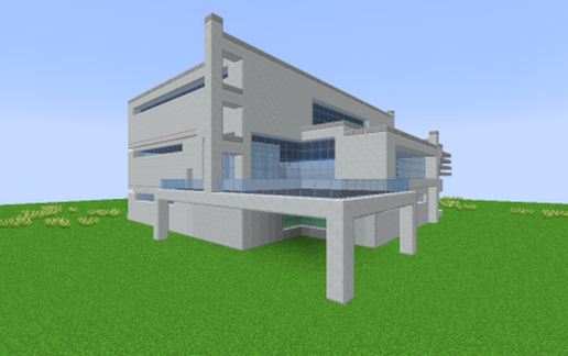 Mansion to use with mods, including the Chisel Mod. schematic - building