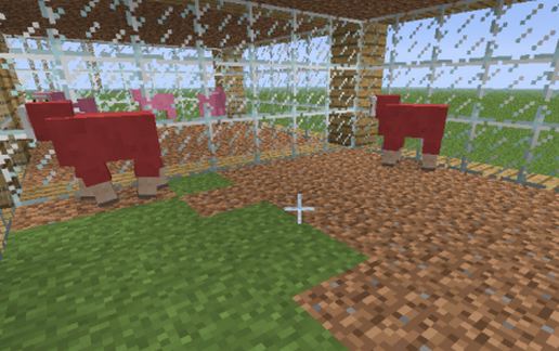 Rainbow sheep stable schematic - building