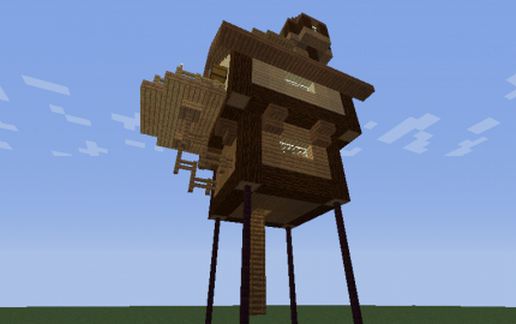 Tall House schematic - building