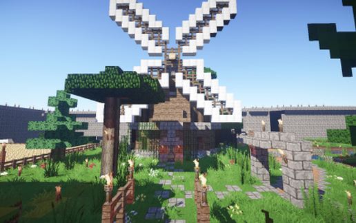 Medieval Small Windmill