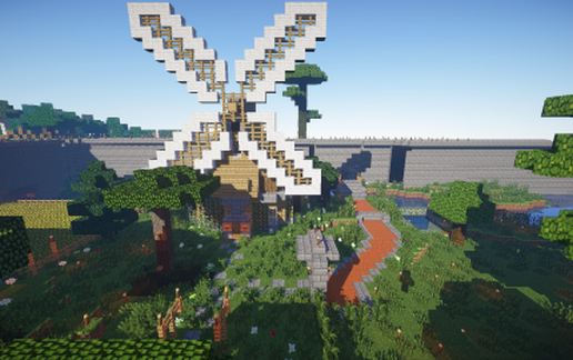 Medieval Small Windmill