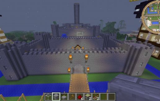 The Stone Castle schematic - building