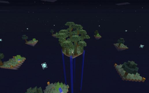 SkyWars 8/8 Jungle schematic - building