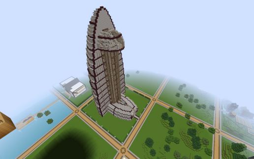 Tower Assassins Creed schematic - building