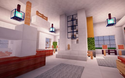 Modern Burger Shop schematic - building