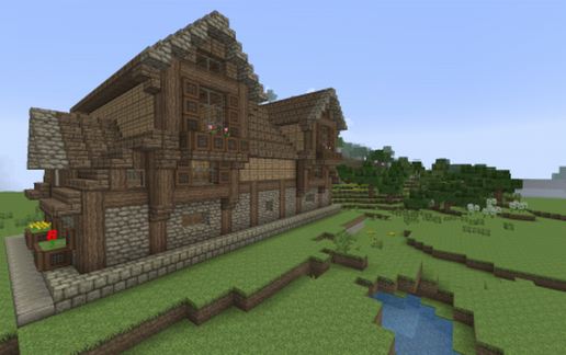 Medieval Tavern Inn schematic - building
