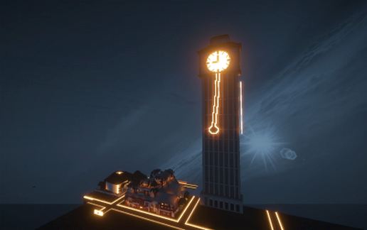 Sky Clock Tower