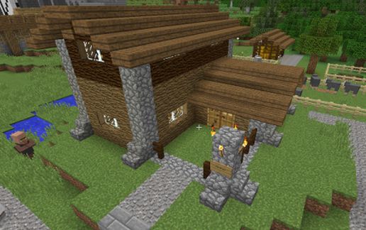 medival Farmhouse schematic - building