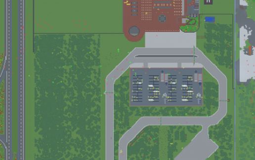 Huge Airport!! schematic - building