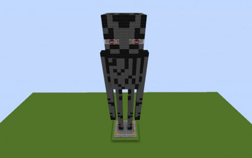 1:1 Enderman schematic - building