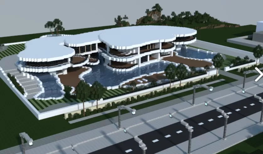 Classic Modern House Minecraft Schematic