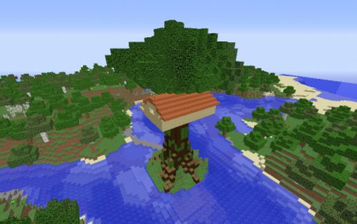Tree House (Updated for 1.8.9) schematic - building