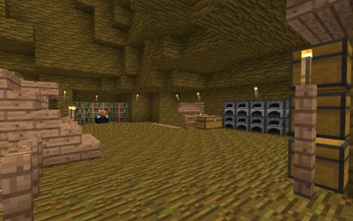 Mining Tree House (Facing South)