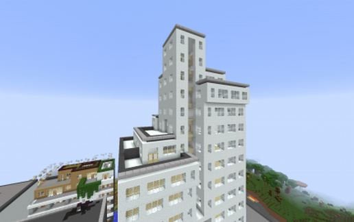 Office large building schematic - building