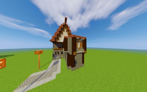 medieval House schematic - building