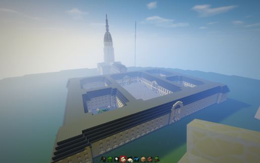 Les Invalides schematic - building
