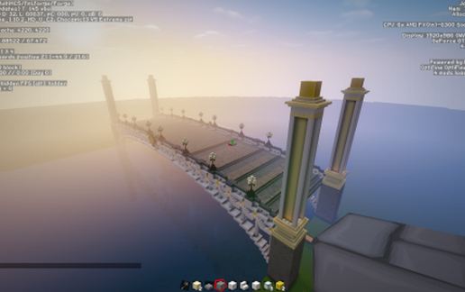 Pont Alexander III schematic - building