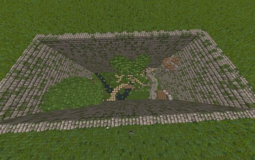 LYRIA-Duell Arena schematic - building