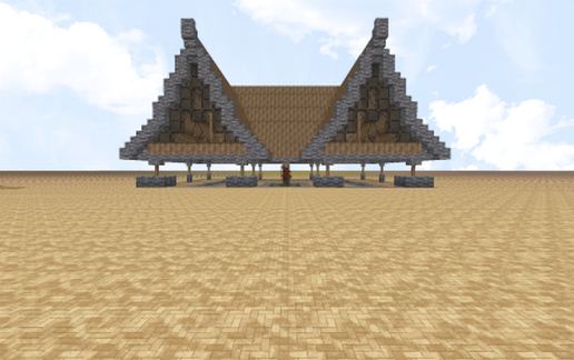 Medieval Pavilion schematic - building
