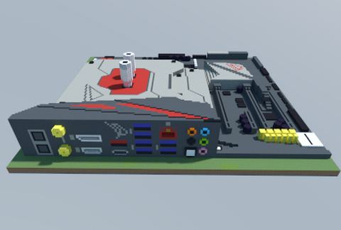 Intel MAXIMUS IX EXTREME (ASUS ROG Series) schematic - building