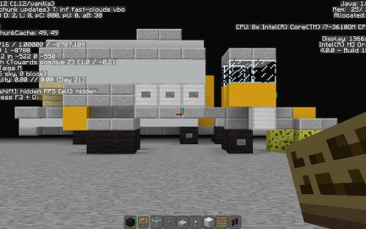 Tanker/Street Cleaner Truck schematic - building