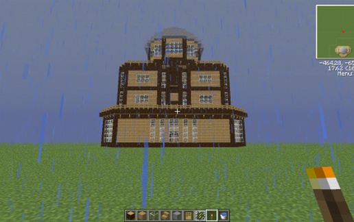 Small Mansion schematic - building