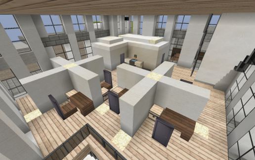 Bank furnished