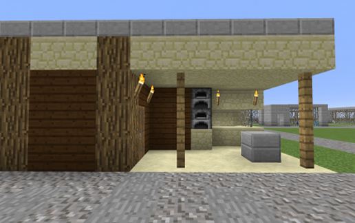 Blacksmith Sandstone schematic - building
