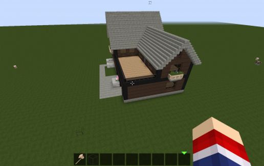 wooden house
