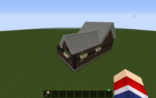 wooden house