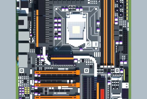 Intel Z77X-UP7 (Gigabyte) schematic - building
