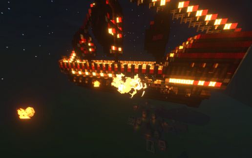 RedPearl Warship schematic - building