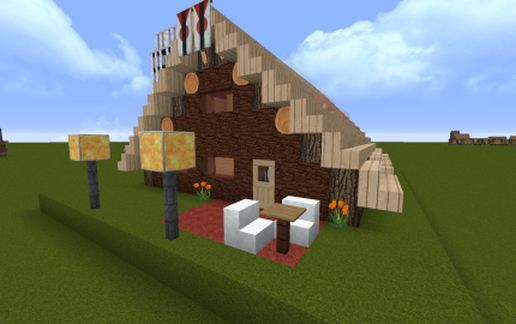 Country home schematic - building
