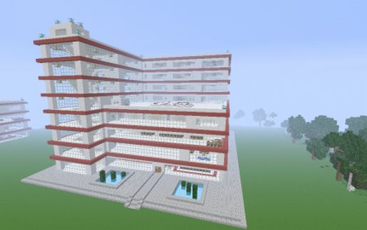 Huge Modern Hospital!