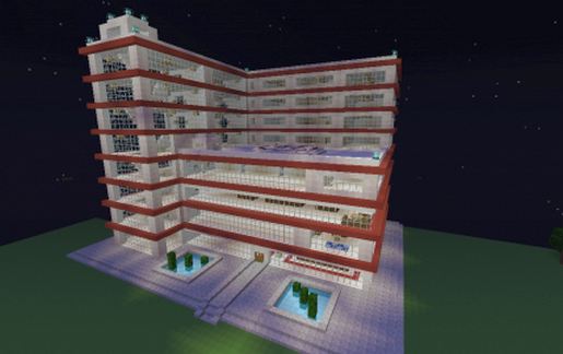 Huge Modern Hospital!