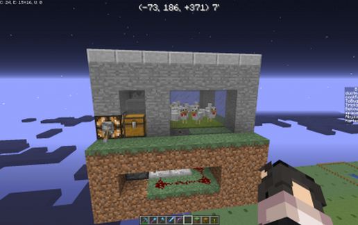 Auto Chicken Coop schematic - building