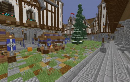 Medieval Spawn schematic - building