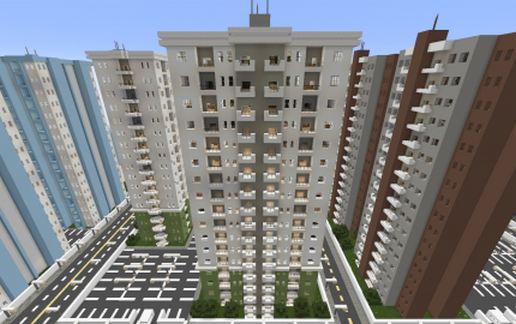 Modern Tower 3 - Furnished schematic - building