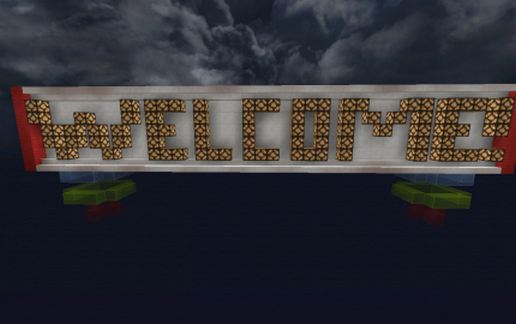 inscription welcome! schematic - building