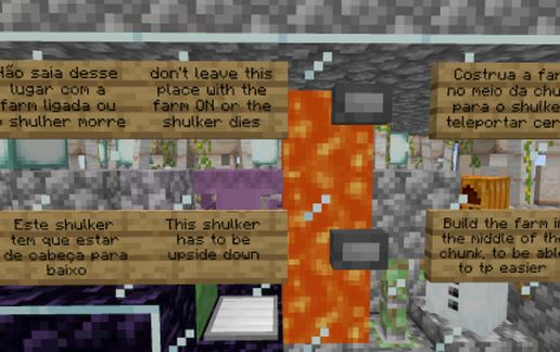 Shulker farm - survival - Vinnicius13 schematic - building
