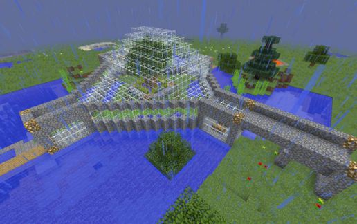 Bio-Dome schematic - building