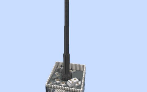 Platinum Residential Tower (Partly furnished, with interior)