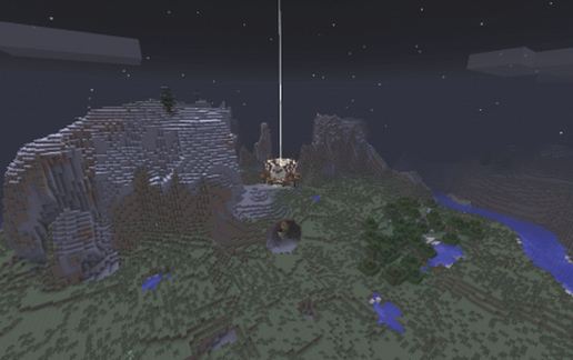 spawn with underground fortress
