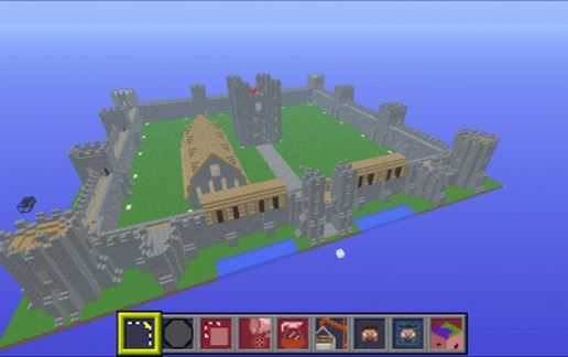 Huge Medieval Castle v1 With Working Gatehouse.