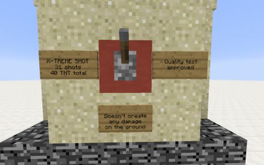 TNT Fireworks: X-TREME shot (31 shots) schematic - building