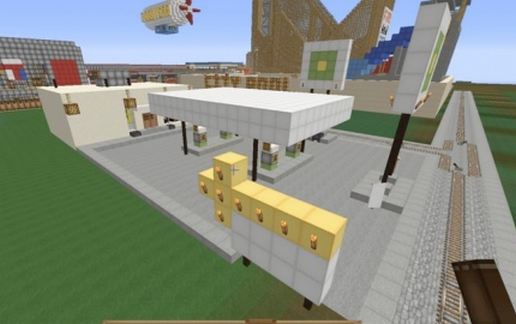 Gas Station schematic - building