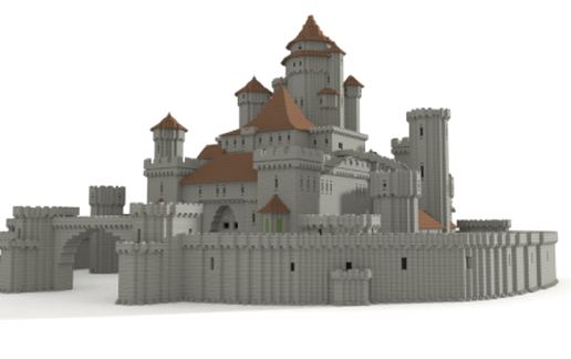 Castle (unfurnished) schematic - building